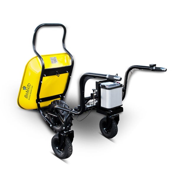 BAMATO MTR-260 Elektrische Schubkarre mit 40V Lithium-Ionen Akku