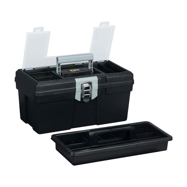 PROREGAL Werkzeugkoffer McPlus Promo S 16 HxBxT 20 x 40 x 22 cm Schwarz