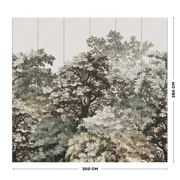 Fototapete Morris - 280x300 cm
