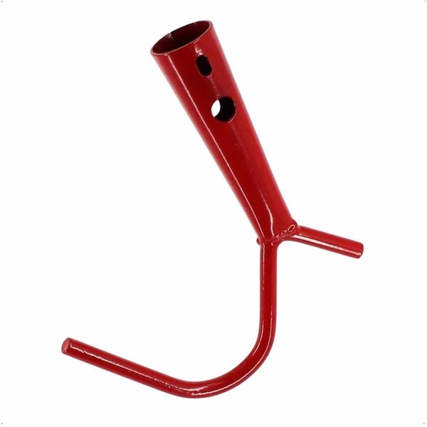 Stielhalter für Werkzeug aus Metall mit Aufnahme für Stiel