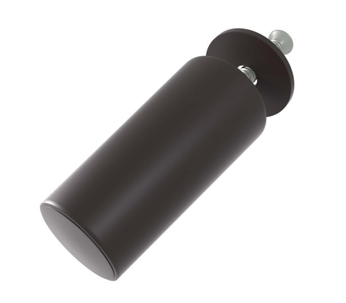 Möbelfuß mit Schraube zur Befestigung