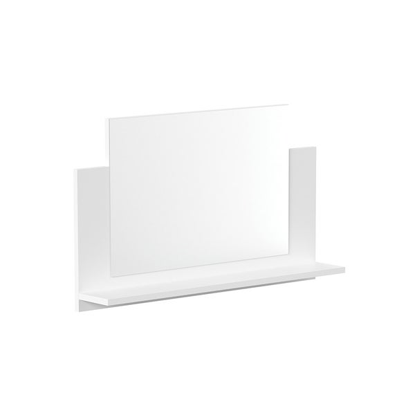Home Deluxe - Badmöbel - Set - WANGEROOGE BIG Deluxe – Größe: M, Farbe: Weiß, Breite Waschbecken: ca. 80 cm I Badezimmermöbel Waschtisch Waschbecken