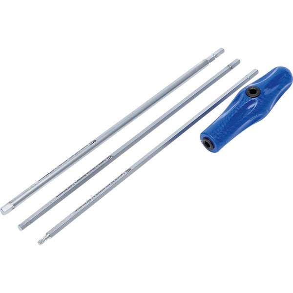 BGS Spezial-Schraubendreher-Satz T-Profil (für Torx) Innensechskant 4tlg. - 7840
