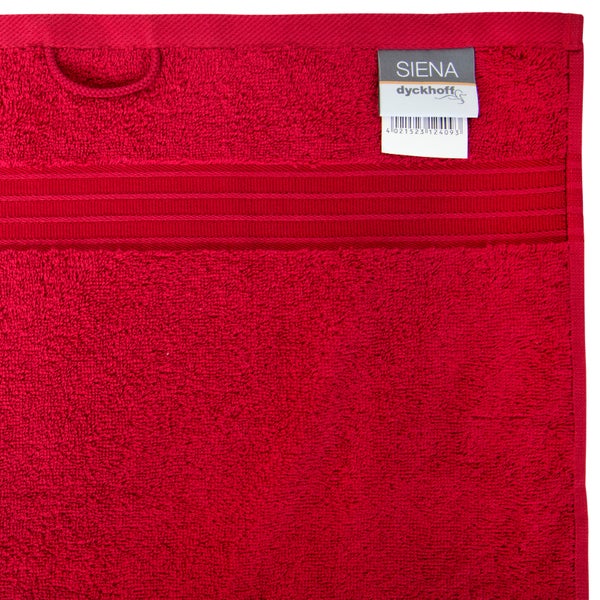 Dyckhoff Badvorleger Siena granat, 50 x 75 cm