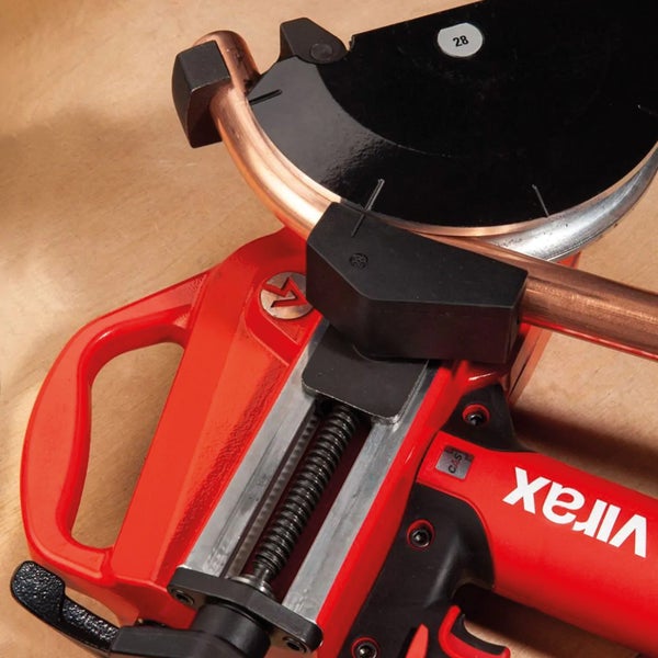VIRAX tragbare elektrische Biegemaschine 18V Eurostem III 15-18-22-28 mm INOX - 251849