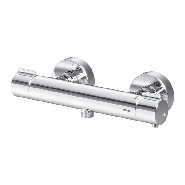 AM.PM Duschthermostat zur Aufputzmontage aus verchromtem Metall