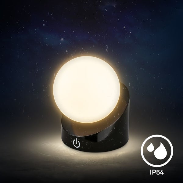 Mini LED Tischlampe kabellos IP54 Tischleuchte Akku Aussen/Innen Dimmbar Touch