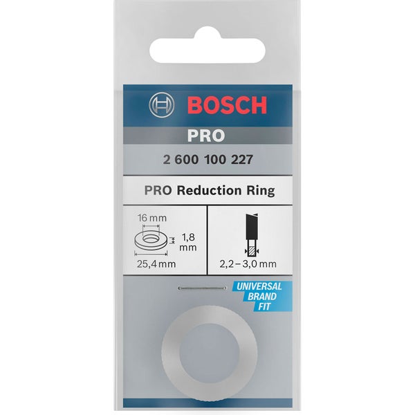 Bosch Reduzierring für PRO Kreissägeblatt 25,4 x 1,8 x 16 mm - 2600100227