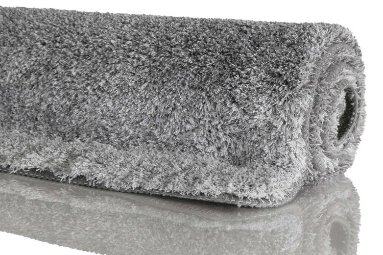 Badteppich Grau meliert Luuk WECONhome Basics 60x100 cm