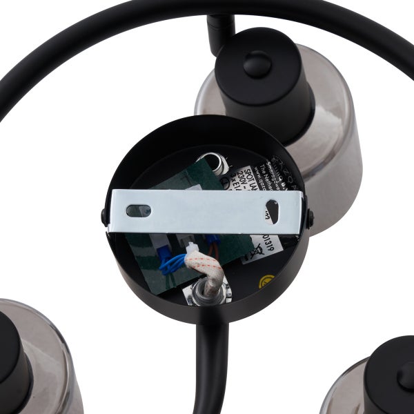 Deckenleuchte mit offenem Anschluss