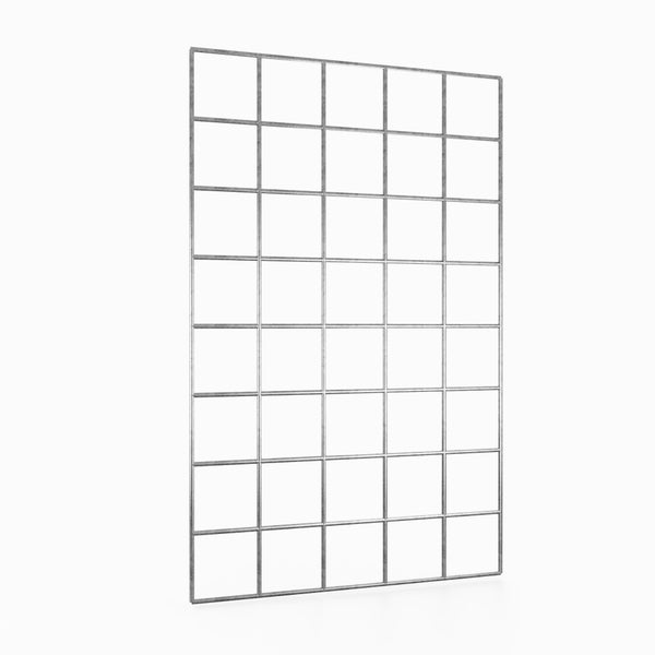 Gitter 10 x 10 cm Maschenweite - Maße: 80 x 50 cm