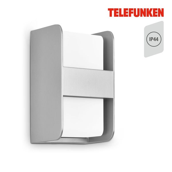 Telefunken BOXI - Wand-& Deckenleuchte - 321004TF - Spritzwasserschutz IP44 - E27 Fassung - 21,5 x 12 x 11,5 cm