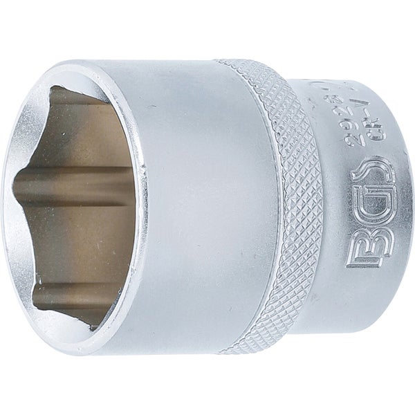 BGS Steckschlüssel-Einsatz Sechskant Antrieb Innenvierkant 12,5 mm (1/2) SW 28 mm - 2928