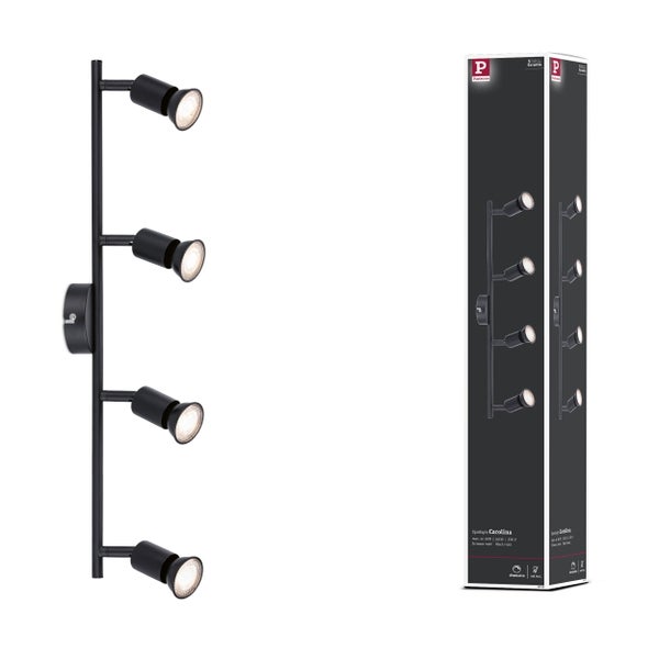 Paulmann Carolina Spotlight mit vier Strahlern und Verpackung