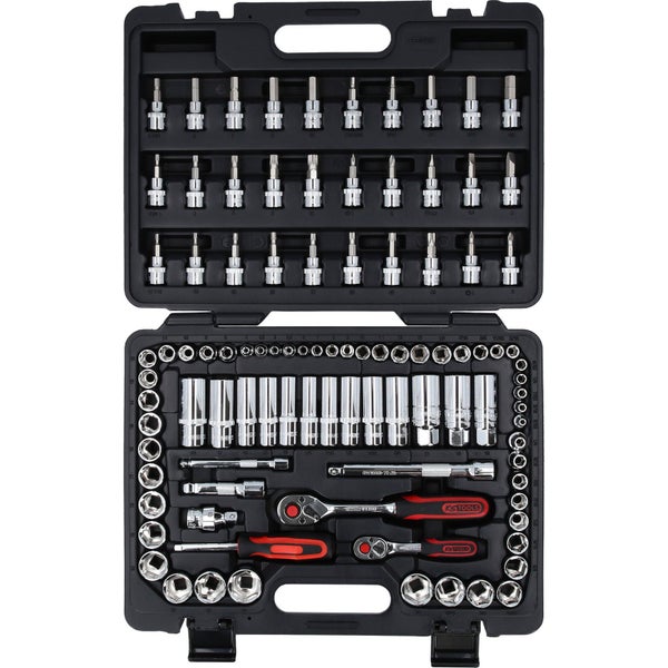 KS TOOLS 1/4+3/8 CHROMEplus Steckschlüssel-Satz 99tlg. - 918.0699