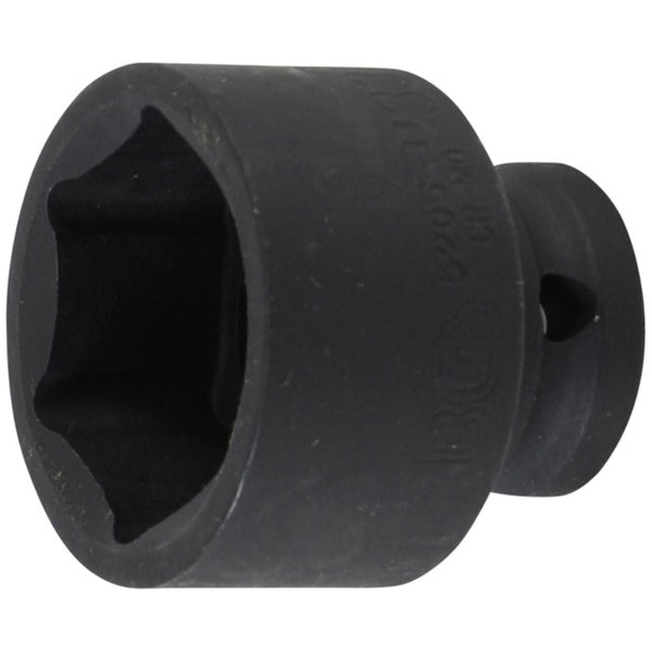 BGS Kraft-Steckschlüssel-Einsatz Sechskant Antrieb Innenvierkant 12,5 mm (1/2) SW 33 mm - 5205-33