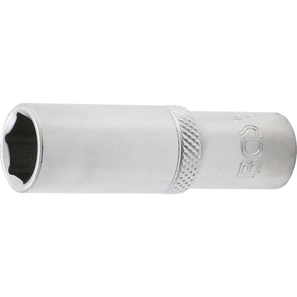 BGS Steckschlüssel-Einsatz Sechskant tief Antrieb Innenvierkant 10 mm (3/8) SW 13 mm - 10533