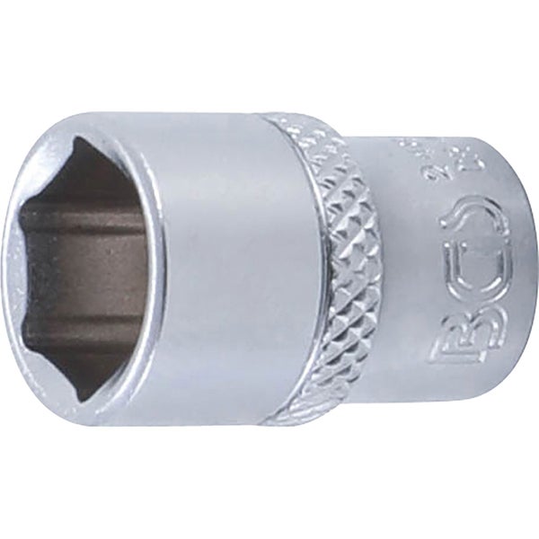 BGS Steckschlüssel-Einsatz Sechskant Antrieb Innenvierkant 6,3 mm (1/4) SW 12 mm - 2484