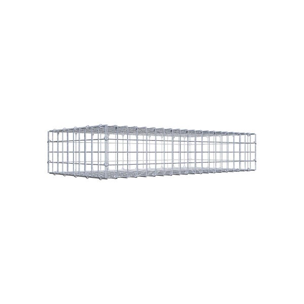 Gabione 100 cm x 20 cm x 50 cm (L x H x T), Maschenweite 5 cm x 5 cm, C-Ring
