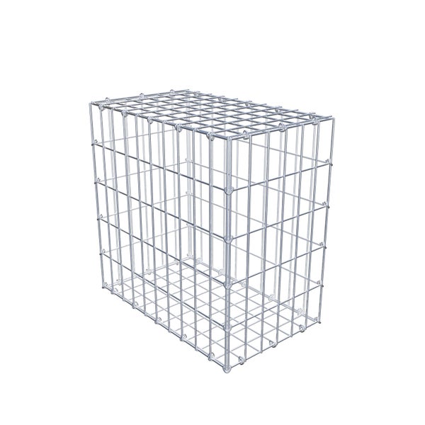 Gabione 50 cm x 50 cm x 30 cm (L x H x T), Maschenweite 5 cm x 10 cm, C-Ring