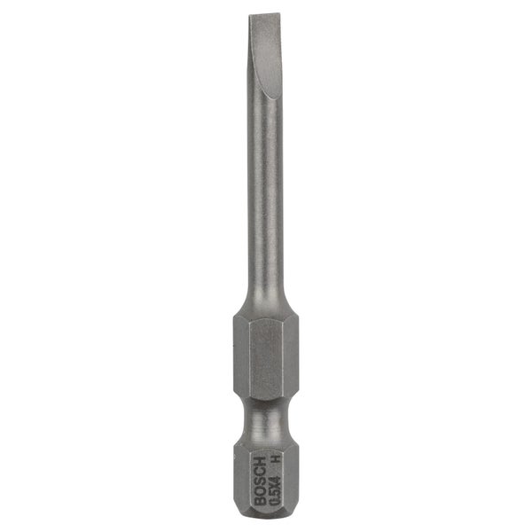Bosch 3x Schrauberbit Extra-Hart, S 0,5 x 4,0, 49 mm - 2607001475