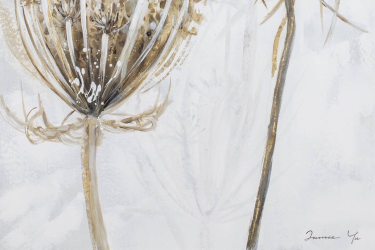 Handgemaltes Gemälde Acrylfarbe 60x90cm Beige