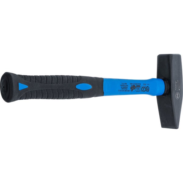 Fäustel mit schwarzem Kopf und blau-schwarzem Griff