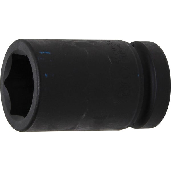 BGS Kraft-Steckschlüssel-Einsatz Sechskant tief Antrieb Innenvierkant 25 mm (1) SW 36 mm - 5500-36