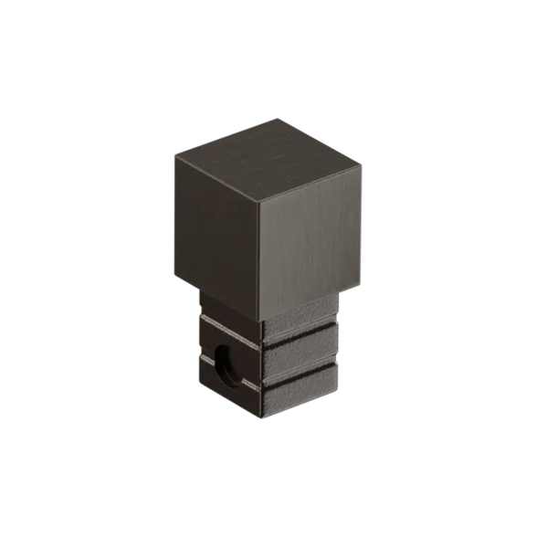 Vorhangstangen-Endstück mit Würfelform