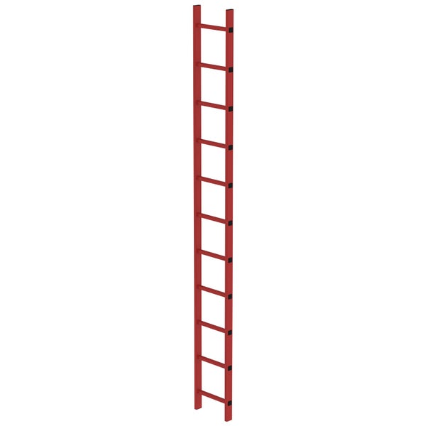 MUNK Schachtleiter aus GFK 300mm breit 11 Sprossen 3,08m lang