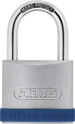 ABUS Vorhängeschloss Silver Rock aus massivem Zink mit Nano Protect Bügel.