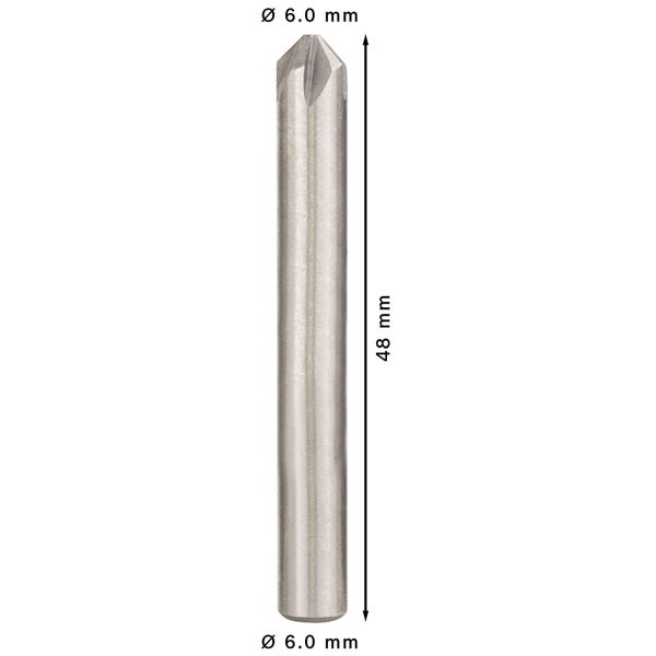 Bosch PRO Steel HSS Kegelsenker 6 x 48 mm M3 - 2608597500