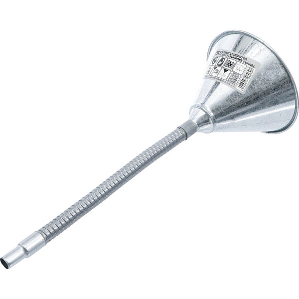 Nahaufnahme einer Rispenhortensie mit weißen Blüten und grünen Blättern.