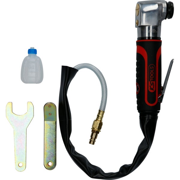 KS Tools Druckluft-Winkelschleifer-Set mit Zubehör