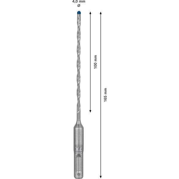 Bosch Expert SDS plus-7X Hammerbohrer 4 x 100 x 165 mm - 2608900058