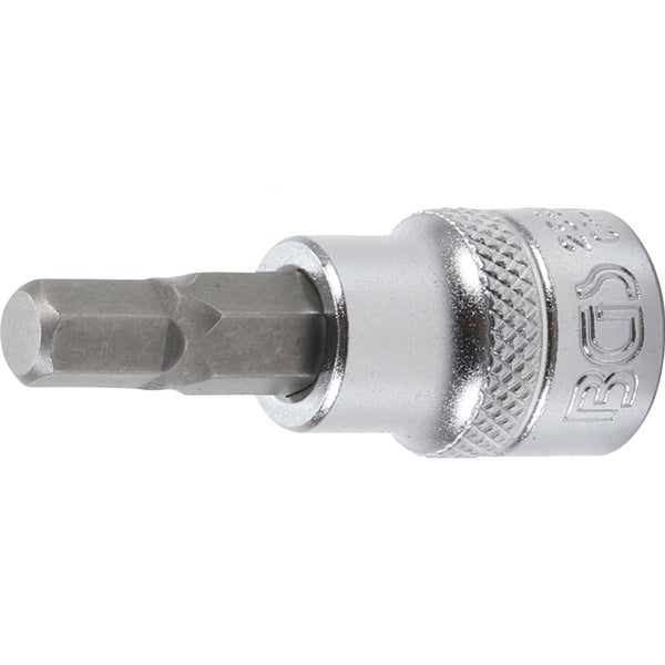 BGS Bit-Einsatz Antrieb Innenvierkant 10 mm (3/8) Innensechskant 7 mm - 2580