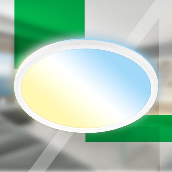 LED Panel LED Deckenleuchte Deckenlampe EEK A Dimmbar Fernbedienung CCT