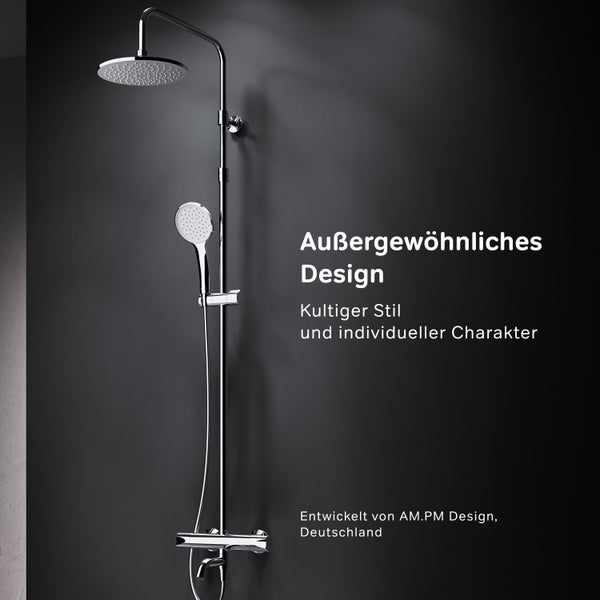 AM.PM Duschsäule inkl. Thermostat F07PA500 Spike