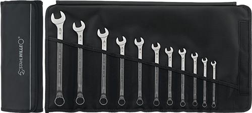 Ringmaulschlüsselsatz in einer Rolltasche