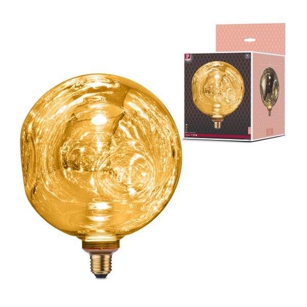 Paulmann LED Globelampe E27, 4,7 Watt, 400 Lumen, 2700 Kelvin, dimmbar, in Verpackung