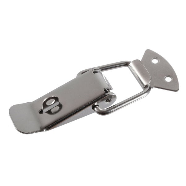 Spannverschluss aus Metall mit Öse zur Befestigung für Kisten und Deckel