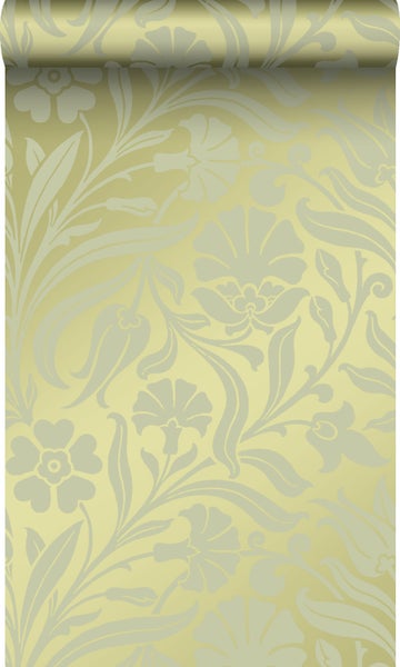 Origin Wallcoverings Tapete Blumen Grün - 53 cm x 10,05 m - 346638