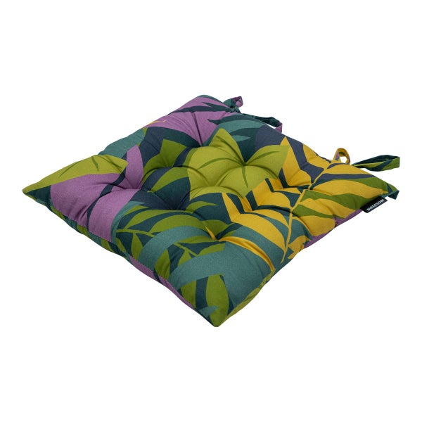 Sitzkissen Tuscany Iven grün - Ca. 46x46 cm - 4er-Set