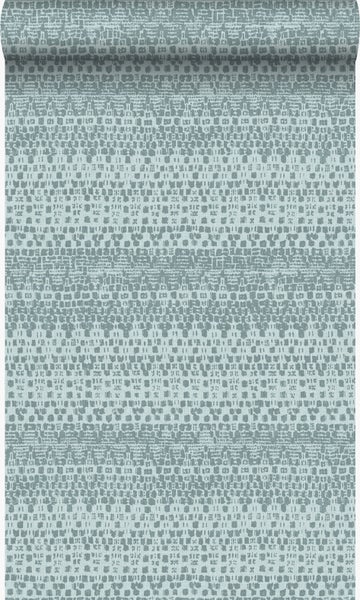 Origin Wallcoverings Tapete Tierhautmuster Eisblau - 53 cm x 10,05 m - 347313