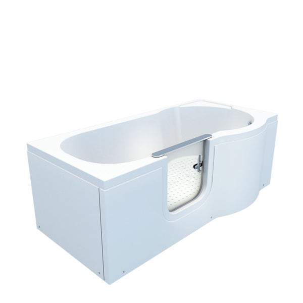 Seniorenwanne mit Tür S12-L Badewanne 170x85cm