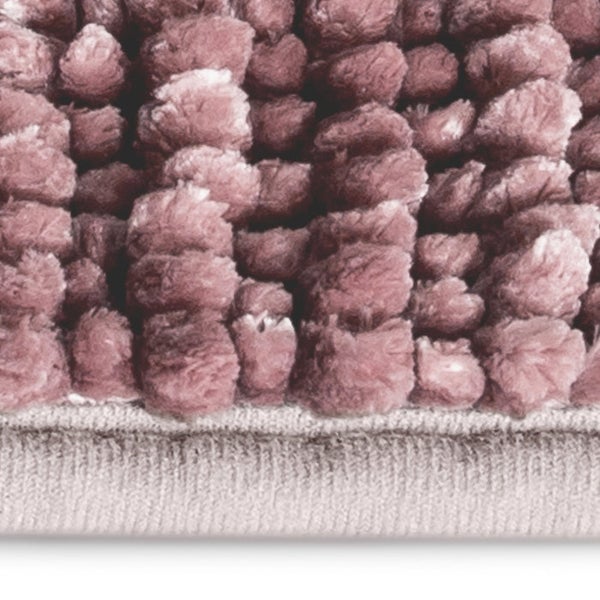 Detailansicht eines Teppichs mit Flor