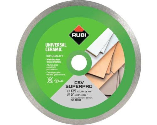 Rubi Diamanttrennscheibe CSV 125 SUPERPRO Ø125 mm