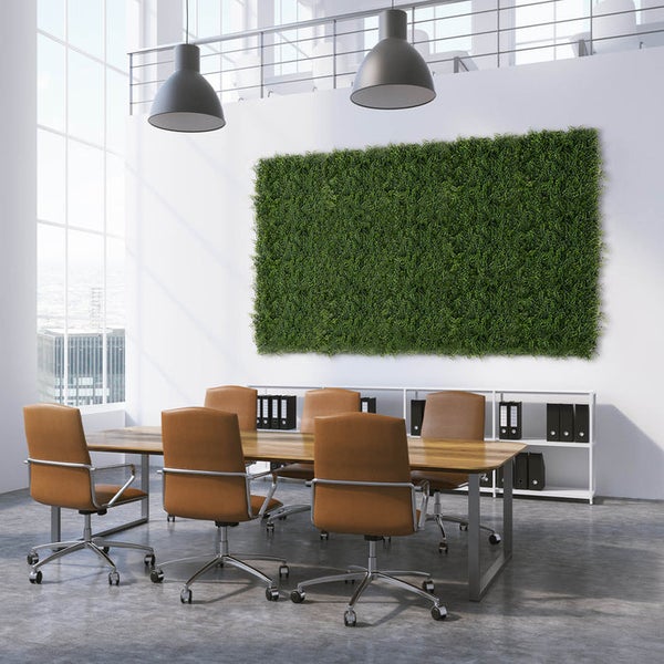 FLOORDIREKT Pflanzenwand - Fern - Kunstpflanzenwand zur Dekoration - 50 x 50 cm