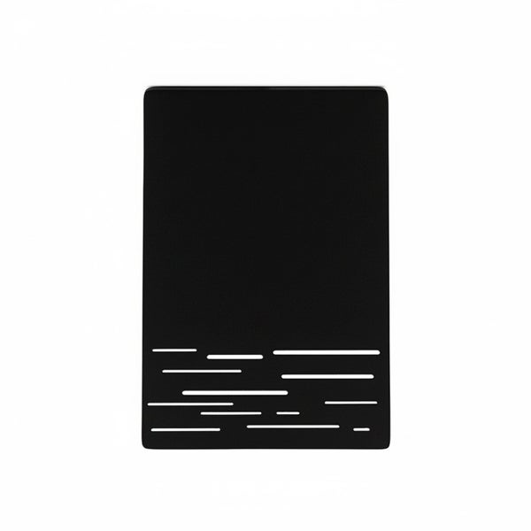 Dekoratives Element mit horizontalen Linienmuster