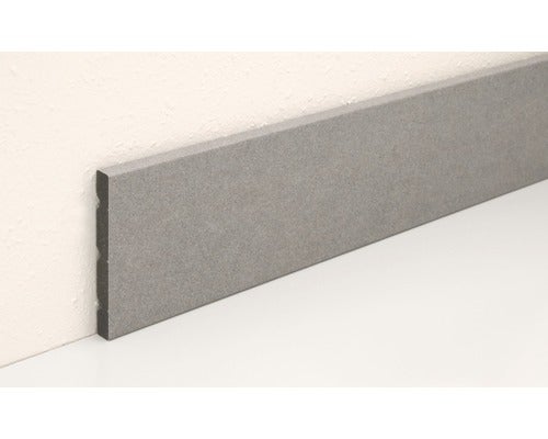 Sockelleiste PVC tile-fix Fliese dunkelgrau KU06 87,6x67,6x2400 mm